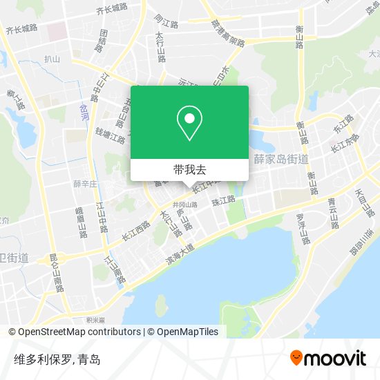 维多利保罗地图