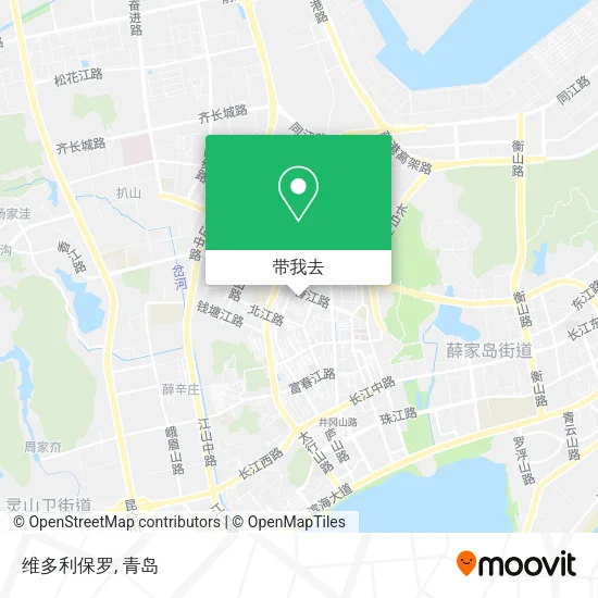 维多利保罗地图