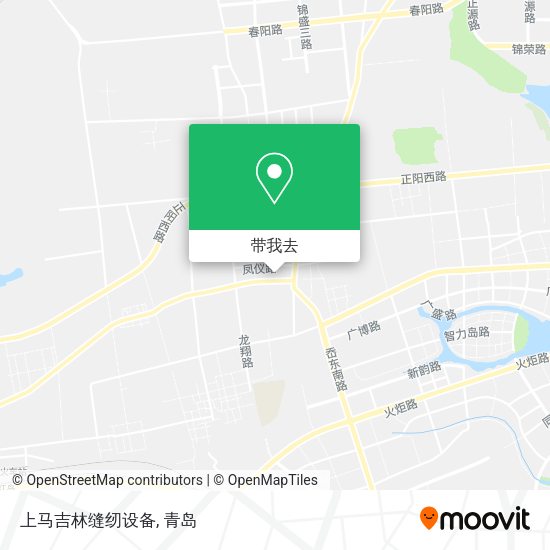 上马吉林缝纫设备地图