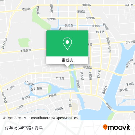 停车场(华中路)地图