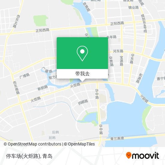 停车场(火炬路)地图