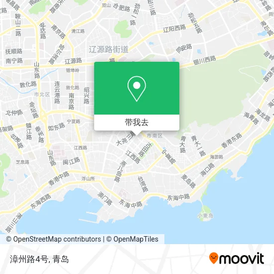 漳州路4号地图