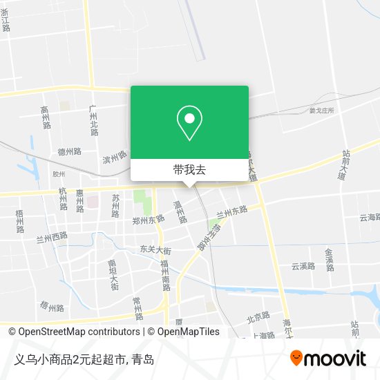 义乌小商品2元起超市地图