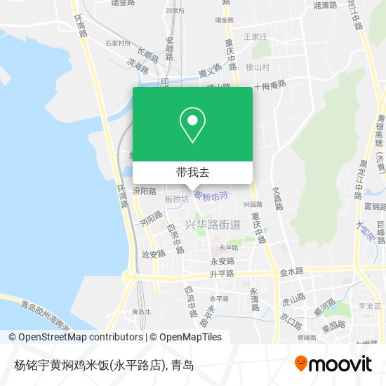 杨铭宇黄焖鸡米饭(永平路店)地图