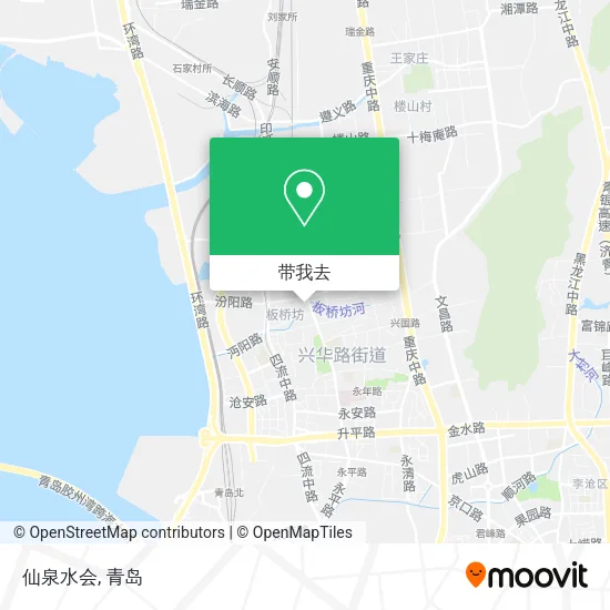 仙泉水会地图