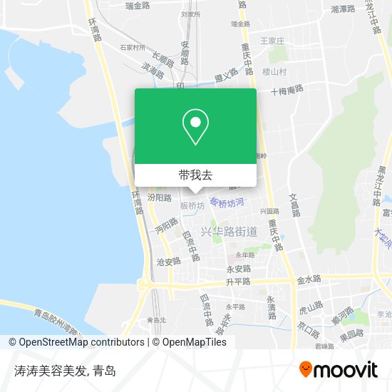 涛涛美容美发地图