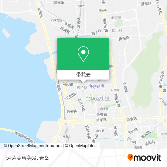 涛涛美容美发地图