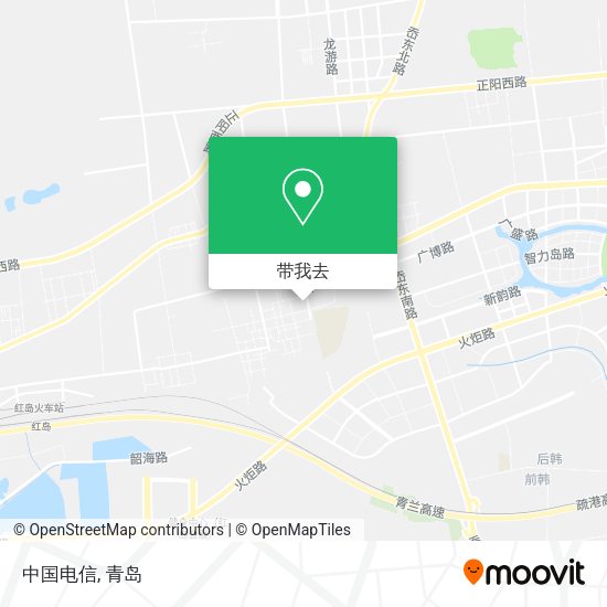 中国电信地图