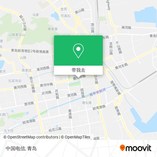 中国电信地图