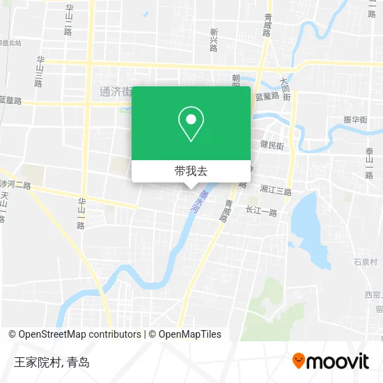 王家院村地图