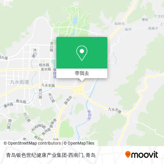 青岛银色世纪健康产业集团-西南门地图