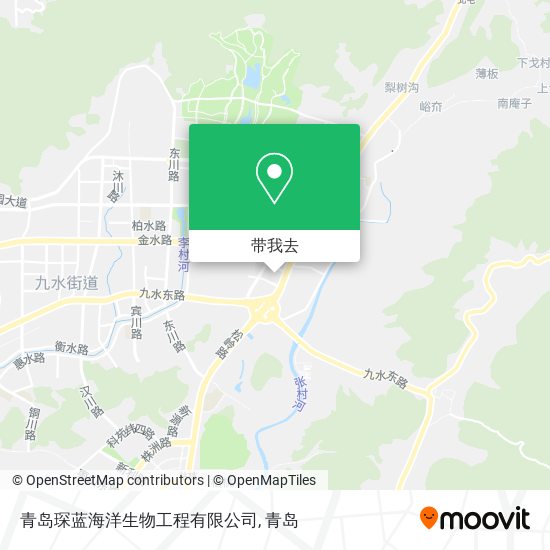 青岛琛蓝海洋生物工程有限公司地图