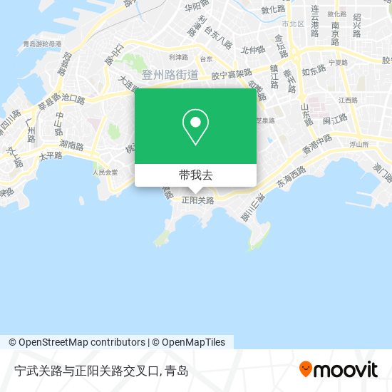 宁武关路与正阳关路交叉口地图