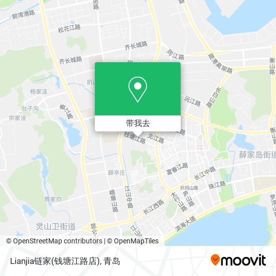 Lianjia链家(钱塘江路店)地图