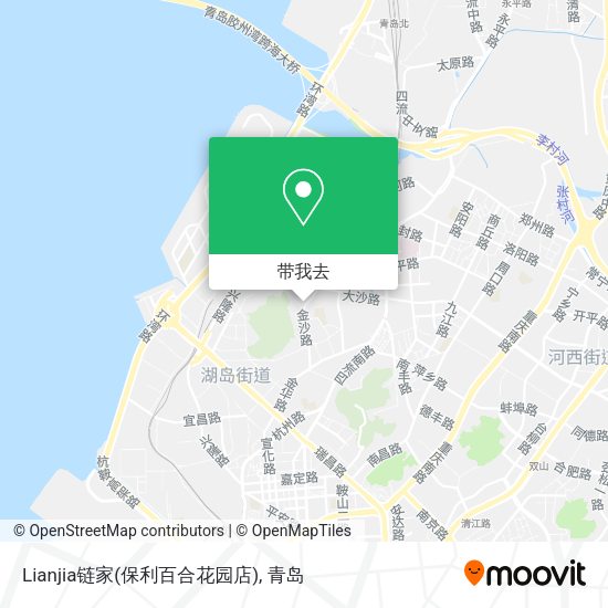 Lianjia链家(保利百合花园店)地图