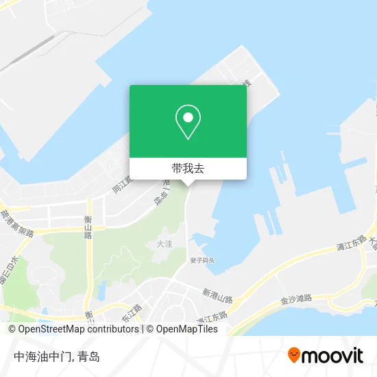 中海油中门地图