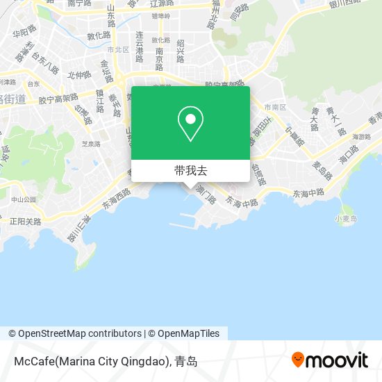 McCafe(Marina City Qingdao)地图