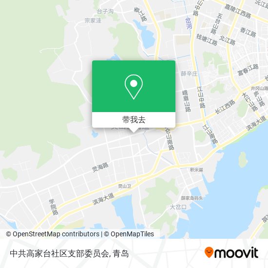 中共高家台社区支部委员会地图