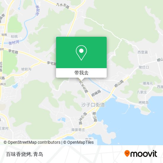 百味香烧烤地图