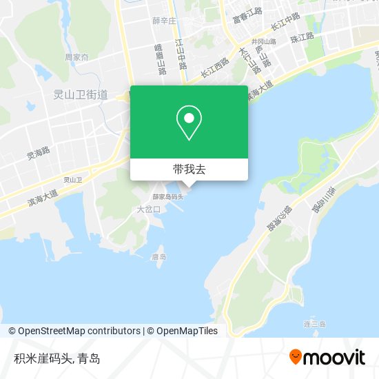 积米崖码头地图