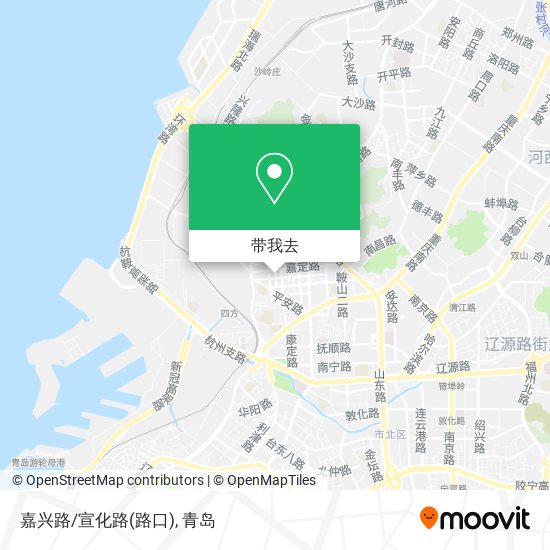 嘉兴路/宣化路(路口)地图