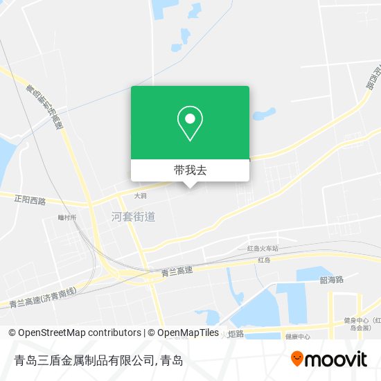 青岛三盾金属制品有限公司地图