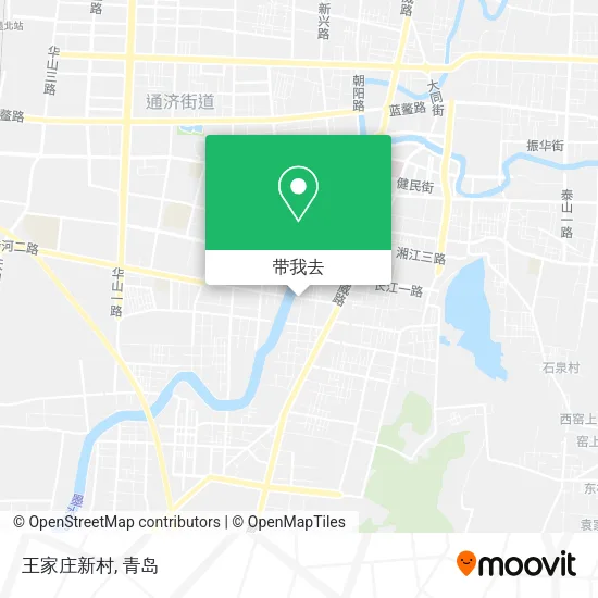 王家庄新村地图