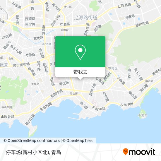 停车场(新村小区北)地图
