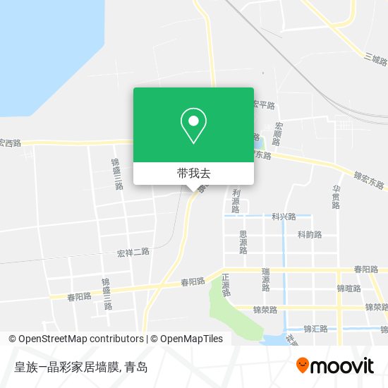 皇族—晶彩家居墙膜地图