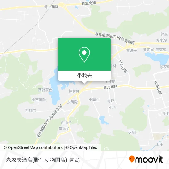 老农夫酒店(野生动物园店)地图