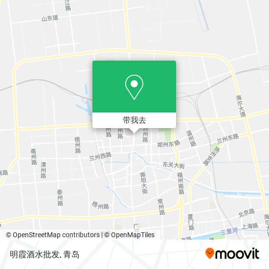 明霞酒水批发地图