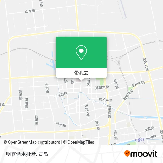 明霞酒水批发地图