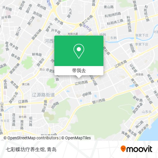 七彩蝶坊疗养生馆地图