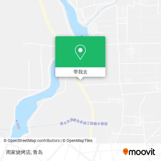 周家烧烤店地图