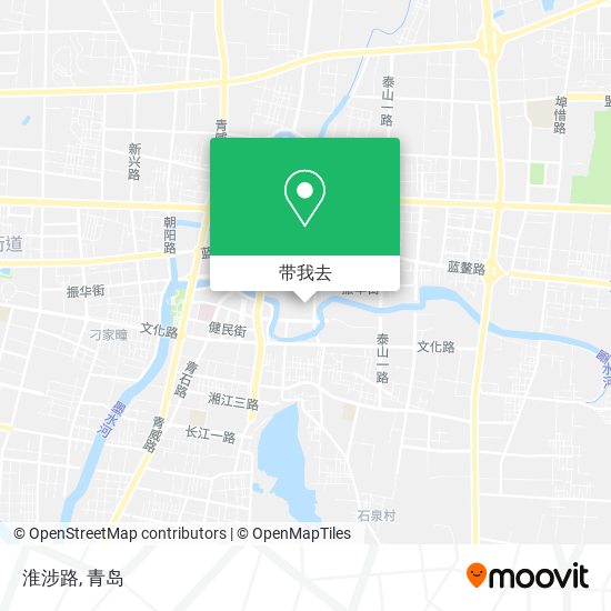淮涉路地图