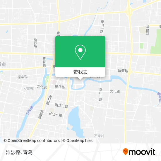 淮涉路地图