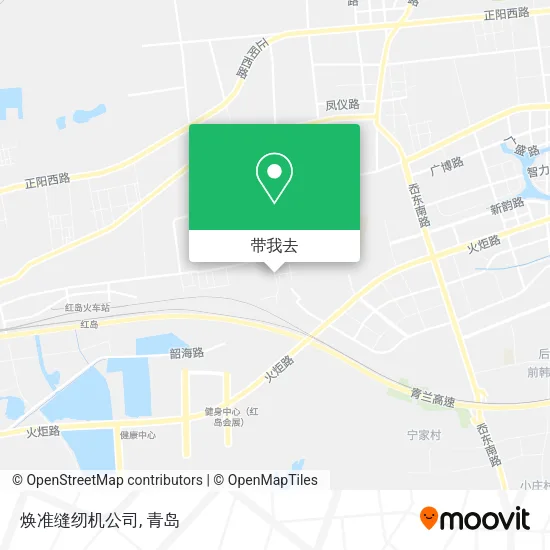 焕准缝纫机公司地图