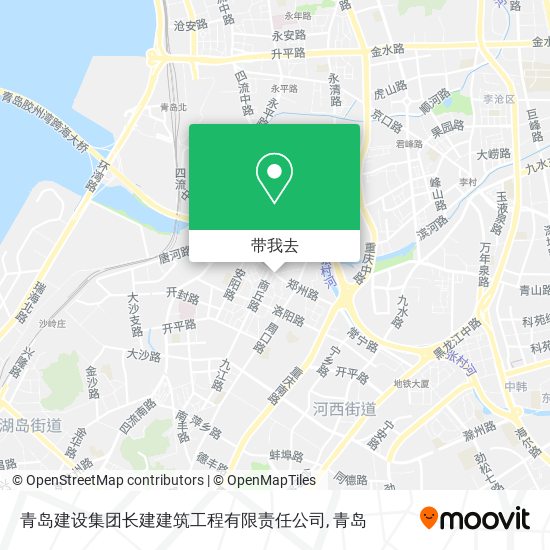 青岛建设集团长建建筑工程有限责任公司地图