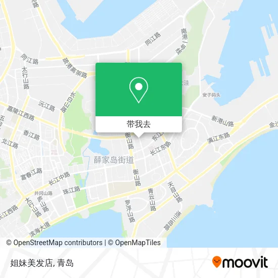 姐妹美发店地图