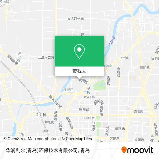 华润利尔(青岛)环保技术有限公司地图