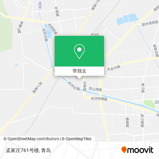 孟家庄761号楼地图