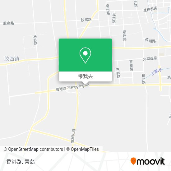 香港路地图