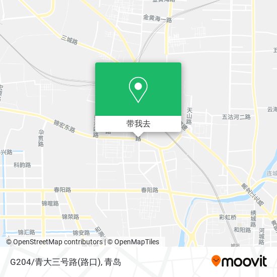 G204/青大三号路(路口)地图