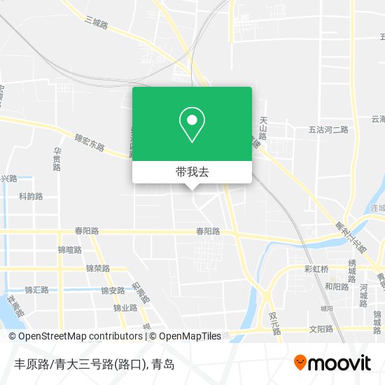 丰原路/青大三号路(路口)地图
