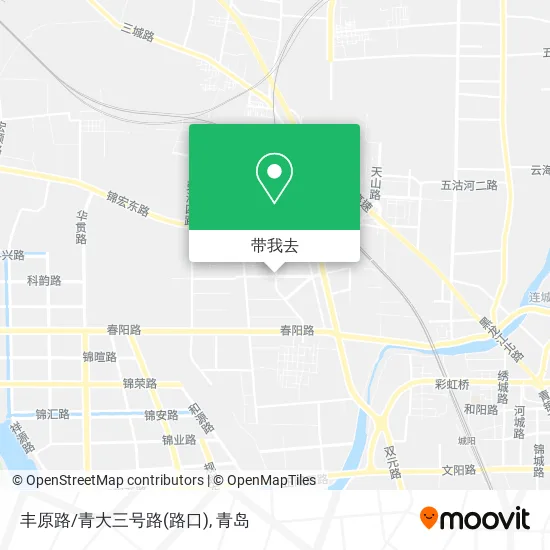丰原路/青大三号路(路口)地图