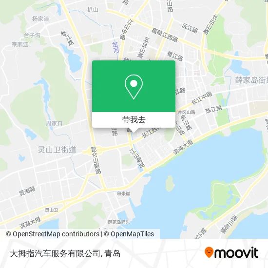 大拇指汽车服务有限公司地图