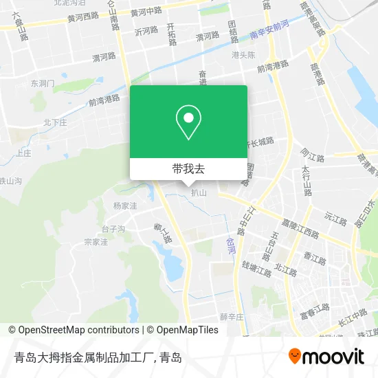 青岛大拇指金属制品加工厂地图