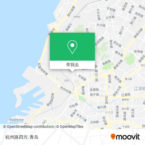 杭州路四方地图