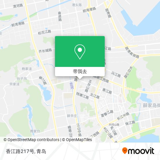 香江路217号地图