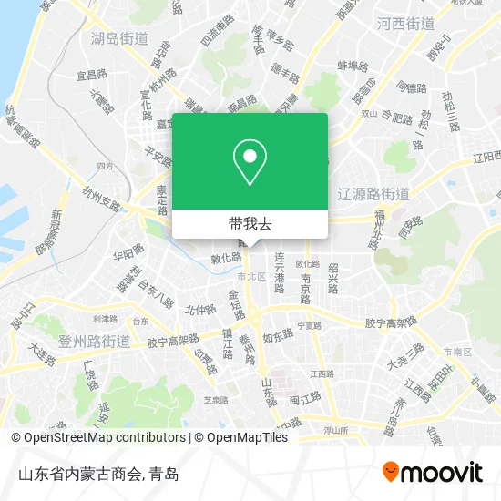 山东省内蒙古商会地图